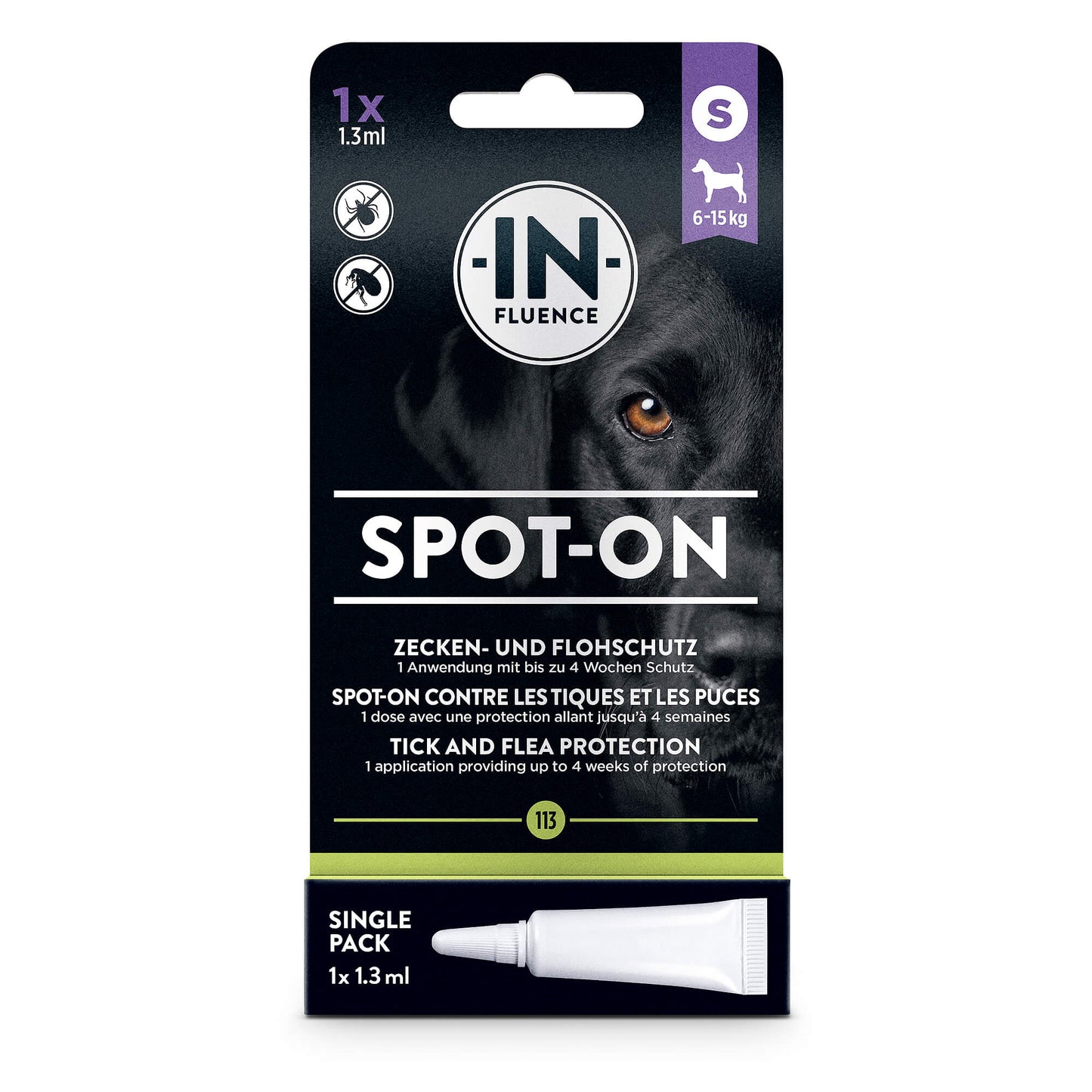 SinglePack Spot-on Hund S (1x1.3ml)