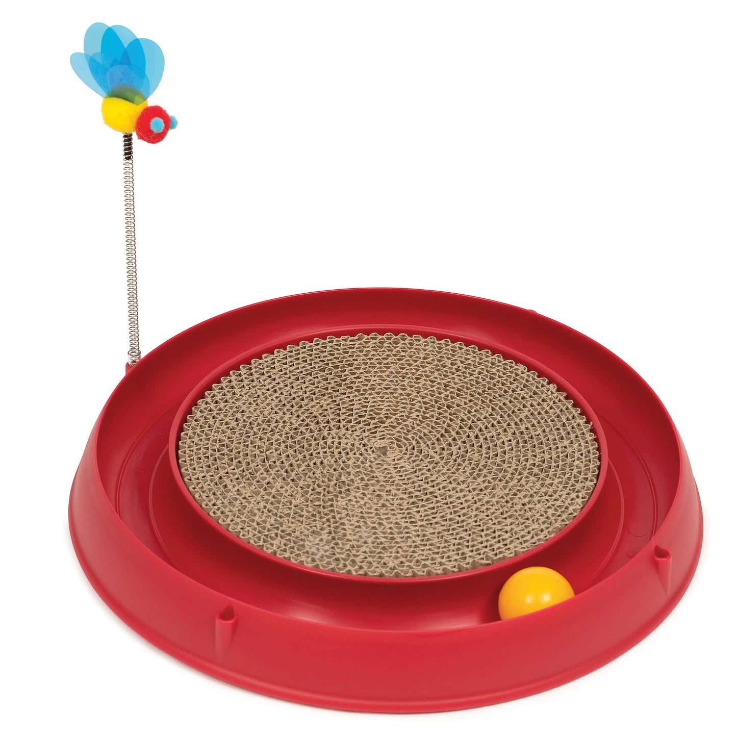 Katze Spielzeug "Circuit Scratching Pad" rot