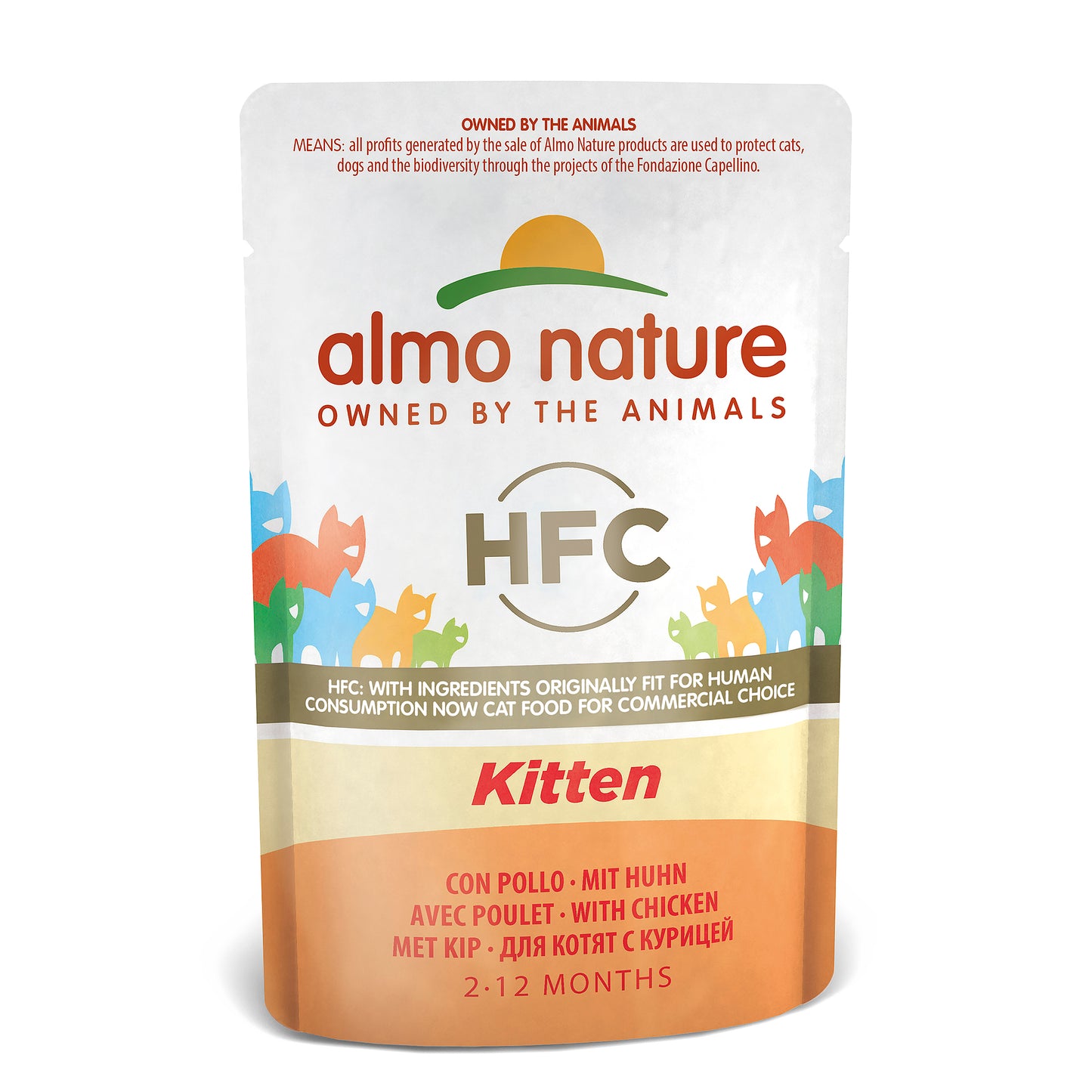 Katze Nassfutter "HFC Natural Kitten" Huhn