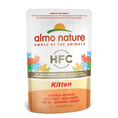 Katze Nassfutter "HFC Natural Kitten" Huhn