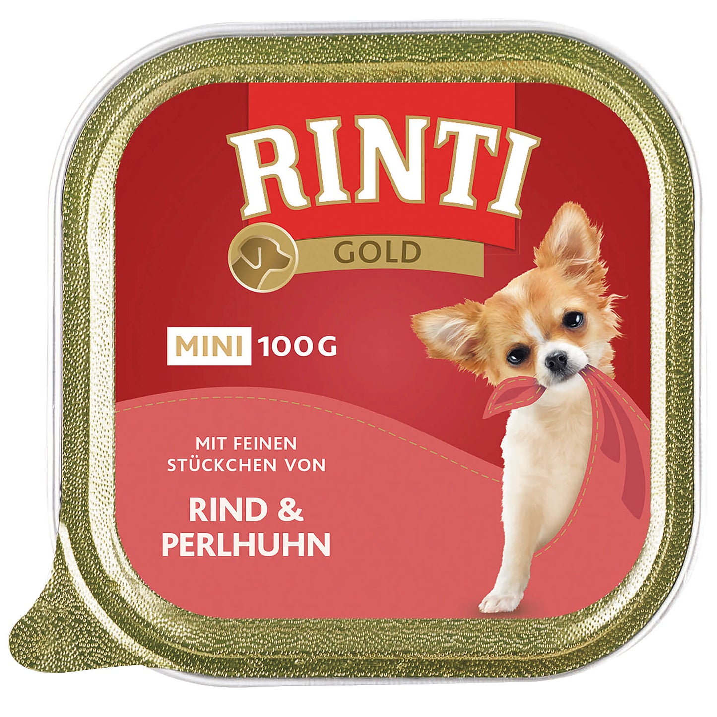 Hund Nassfutter "Gold Mini" Rind/Perlhuhn