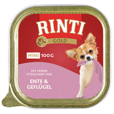 Hund Nassfutter "Gold Mini" Ente/Geflügel