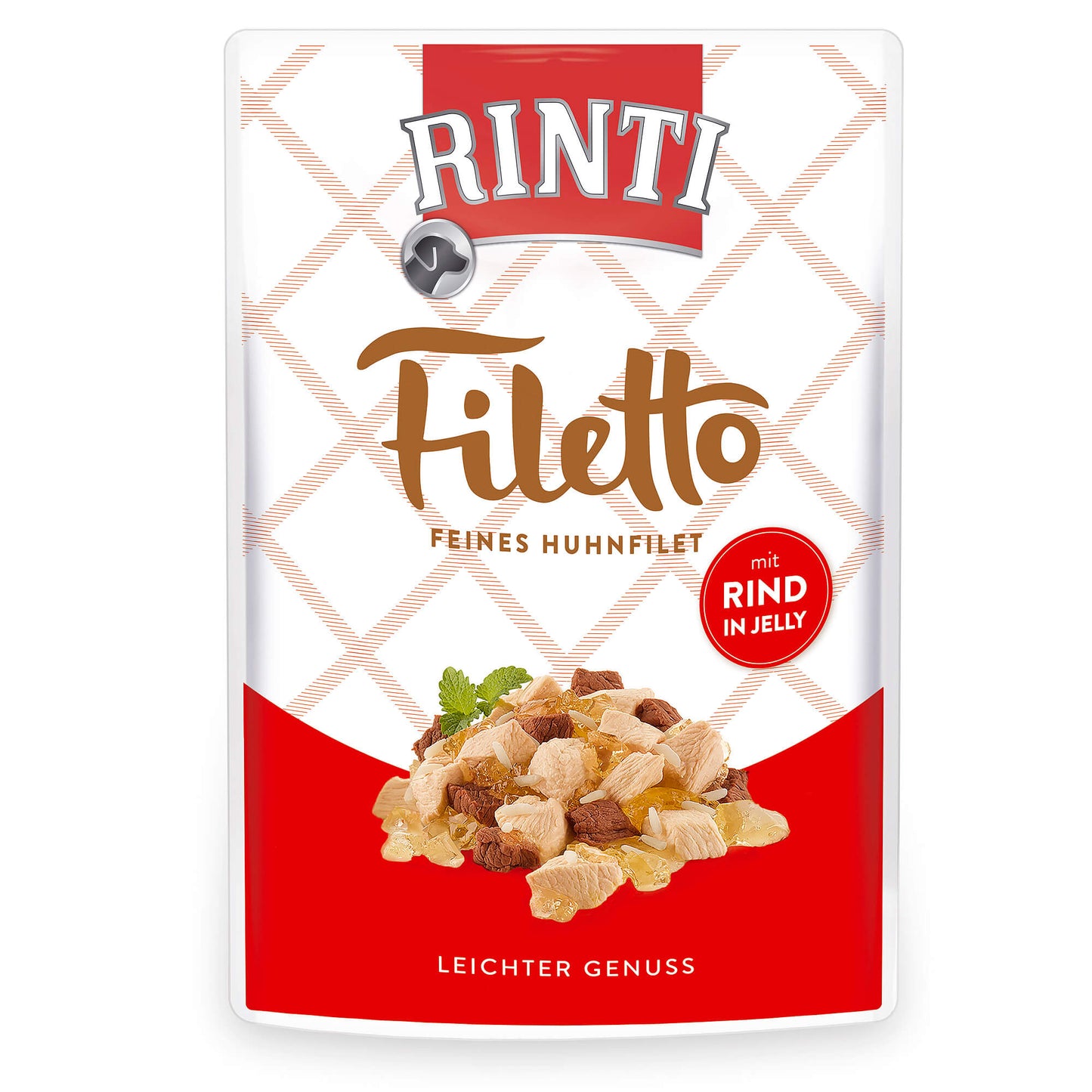 Hund Nassfutter "Filetto" Huhn/Rind in Jelly