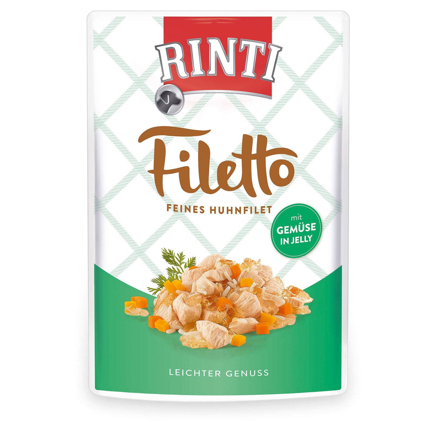 Hund Nassfutter "Filetto" Huhn/Gemüse in Jelly